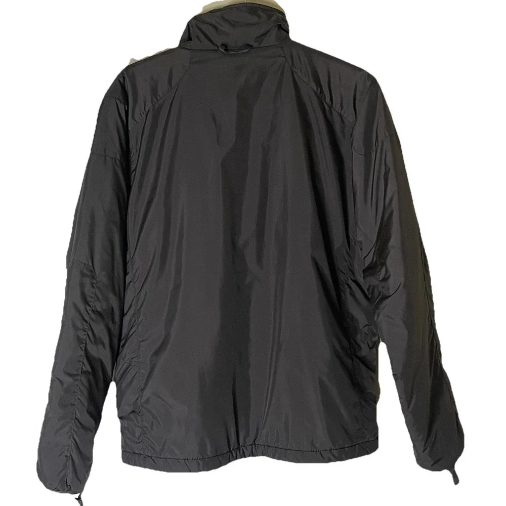 The North Face Men's Small Gray Full Zip Jacket Outdoor Hiking Light Coat